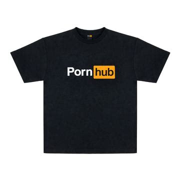 pornhub shirt|Pornhub Black Classic Logo T